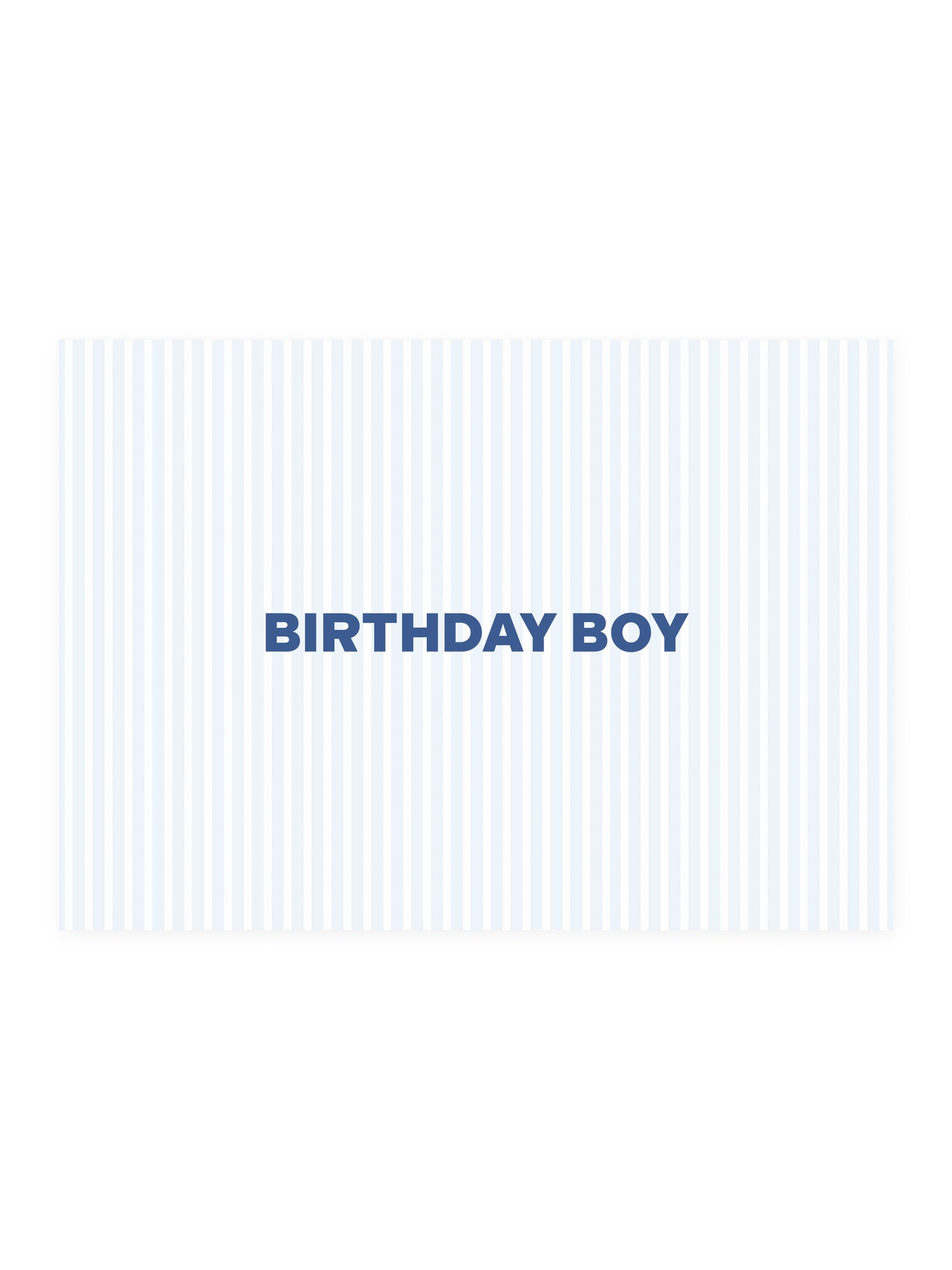 Postcard 'BIRTHDAY BOY'