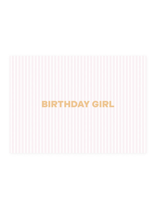 Postcard 'BIRTHDAY GIRL'