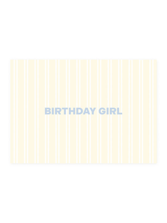 Postcard 'BIRTHDAY GIRL'